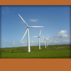 Image of wind turbines